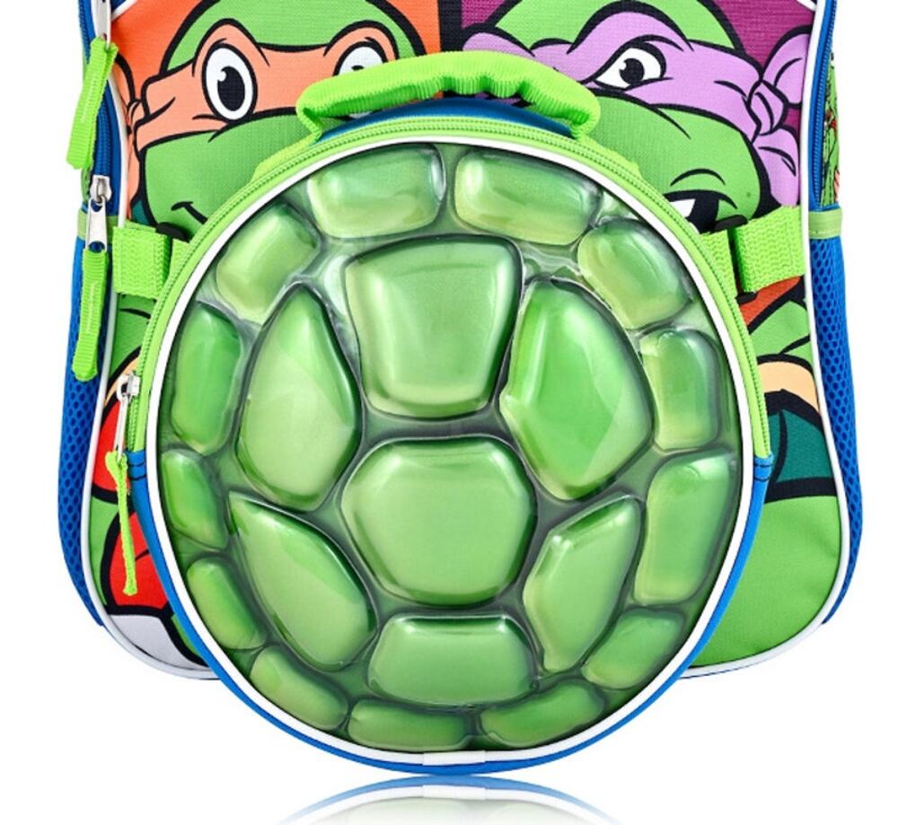 Teenage Mutant Ninja Turtles Lunch Box & Water Bottle Set School Lunch Bag NWOT